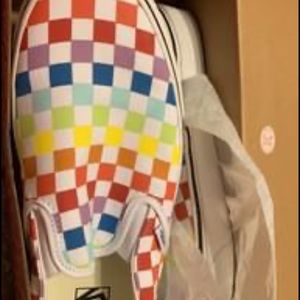 Pride Mens Vans. Size 11.5 in Men. Worn only twice